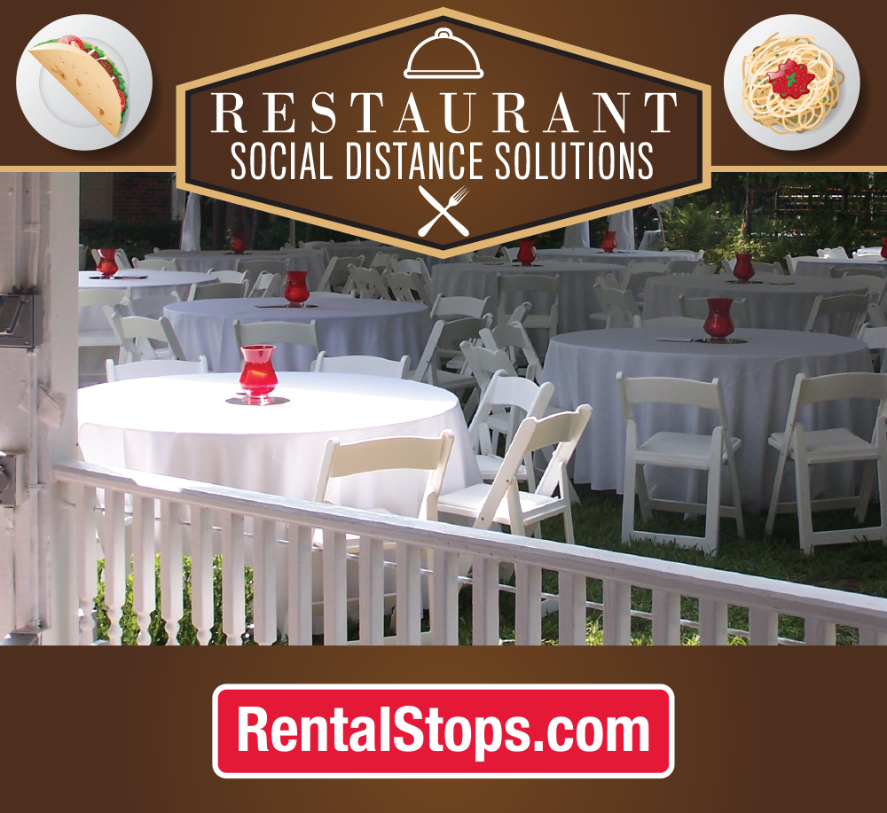 Restaurant Social Distance Solutions | Blog for Rental Stop, Party ...