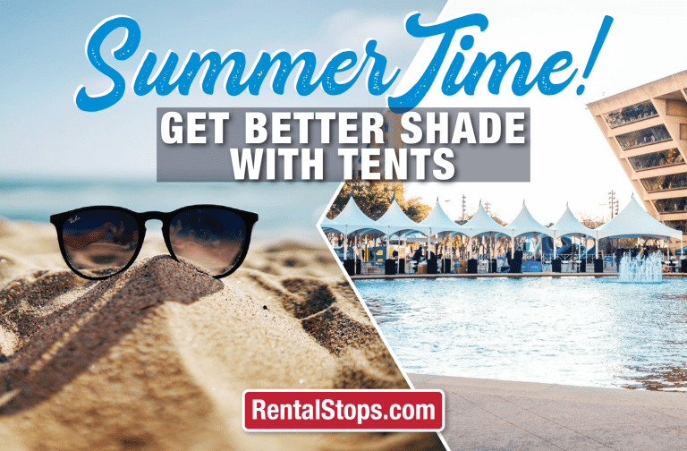 Summer Time! Get Shade with Tents | Blog for Rental Stop, Party Rental ...